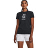 Under Armour - Womens Softball Vertical Logo Short Sleeve T-Shirt