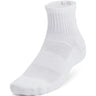 Under Armour - Unisex Tc 3Pk Qtr Socks