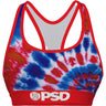 Psd Underwear - Womens Americana Dye Sports Bra