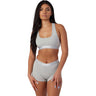 Psd Underwear - Womens Athl Grey Modal Sports Bra