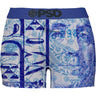 Psd Underwear - Womens Benji Paisley Boy Shorts