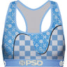 Psd Underwear - Womens Blue Denim Drip Sb+ Sports Bra