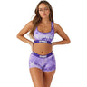 Psd Underwear - Womens Bunny Y2K Purple Sports Bra