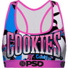 Psd Underwear - Womens Cookies Camo Sports Bra