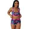 Psd Underwear - Womens Drippin' Smoke Pnk Sports Bra