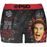 Psd Underwear - Womens Elf Nut Cracker Blk Boy Shorts