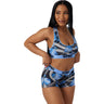 Psd Underwear - Womens Frost Bloom Boy Shorts