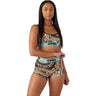 Psd Underwear - Womens Leopard Lux Boy Shorts