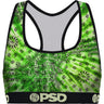 Psd Underwear - Womens Lucky Dye Sports Bra