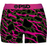 Psd Underwear - Womens Neon Giraffe Modal Bs+ Boy Shorts