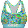 Psd Underwear - Womens Paisley Punch Modal Sports Bra
