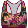 Psd Underwear - Womens Paradise Plum Lux Sports Bra