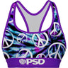 Psd Underwear - Womens Peace Sports Bra