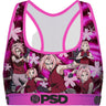 Psd Underwear - Womens Sakura Clone Sports Bra