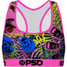 Psd Underwear - Womens The Grid Sports Bra