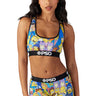Psd Underwear - Womens The Simpsons Sqd Sports Bra