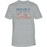 Hurley - Mens Everyday H2O-Dri Horizon Line Slub Short Sleeve T-Shirt