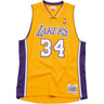 Mitchell And Ness - Los Angeles Lakers Mens Nba Swingman Home 99 Shaquille O'Neal Jersey