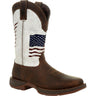 Rebelaby Durango Distressed Flag Embroidery Western Boot