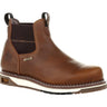 Georgia Boot Amp Lt Wedge Waterproof Chelsea Work Boot