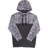 Hooey - Mens Jimmy Hoodie With Aztec Across Chest Sleeves And Hood & Internal Phone Pocket