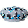 Kangol - Unisex Pixelated Plaid Beret Hat