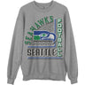 Junk Food - Unisex Seahawks Backfield Crew Top