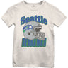Junk Food - Girls Seahawks Helmet Short Sleeve T-Shirt