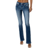 Miss Me - Womens 34" Low-Rise Bootcut Jeans