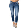 Miss Me - Womens Heavenly Serena Mid-Rise Ankle Skinny Jeans