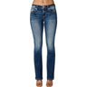 Miss Me - Womens 32" Wing Pocket Mid-Rise Bootcut Jeans