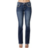 Miss Me - Womens 34" Low-Rise Bootcut Jeans