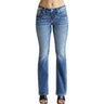Miss Me - Womens 32" Intricate Wing Mid-Rise Bootcut Jeans