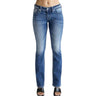 Miss Me - Womens 32" Intricate Wing Mid-Rise Bootcut Jeans