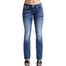 Miss Me - Womens 34" Low-Rise Bootcut Jeans
