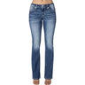 Miss Me - Womens 34" Low-Rise Bootcut Jeans