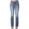 Miss Me - Womens 34" Low-Rise Bootcut Jeans