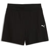 Puma - Womens Ess Elevated High-Rise Rib 5 Shorts