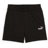 Puma - Womens Essential Small No. 1 Logo High-Waist Shorts