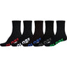 Globe - Mens Stealth Crew 5 Pack Sock