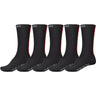 Globe - Mens Stripe Hi Crew 5 Pack Sock