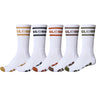 Globe - Mens Tilt Hi Crew 5 Pack Sock