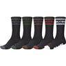 Globe - Mens Tilt Hi Crew 5 Pack Sock