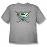 Superman - Fore! Big Boys T-Shirt In Heather