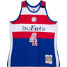 Mitchell And Ness - Washington Bullets Mens 75Th Anniversary Swingman - Chris Webber Jersey