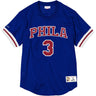 Mitchell And Ness - Philadelphia 76Ers Mens Name & Number Mesh - Allen Iverson Sweater