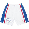 Mitchell And Ness - Philadelphia 76Ers Mens Nba Swingman Home 96-97 Shorts