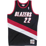Mitchell And Ness - Portland Trail Blazers Mens Nba Swingman Road 91 Clyde Drexler Jersey