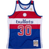 Mitchell And Ness - Washington Bullets Mens Nba Swingman 96 Ben Wallace Jersey