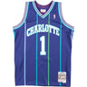 Mitchell And Ness - Charlotte Hornets Mens Nba Swingman Alternate 94 Muggsy Bogues Jersey
